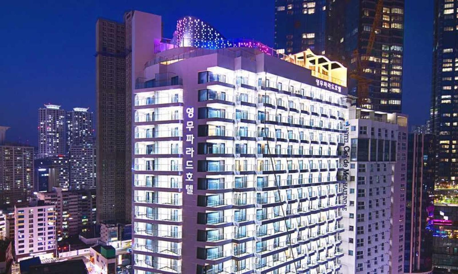 Busan Yeongmu Parade Hotel Haeundae Beach Экстерьер фото